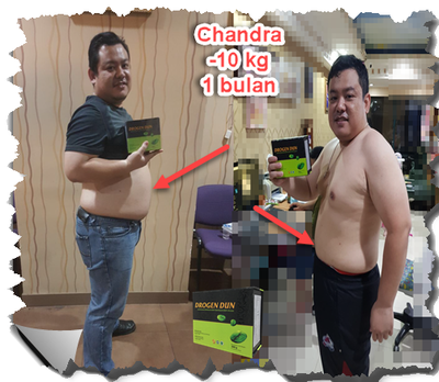 Chandra Before and After Weight Lose Picture
